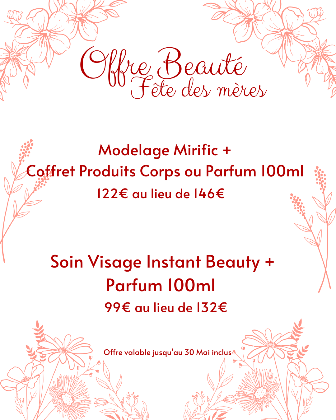 Offrez la Beauté à votre maman