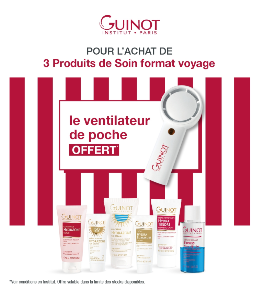 Offre Beauty To Go dans votre Institut de Beauté Guinot